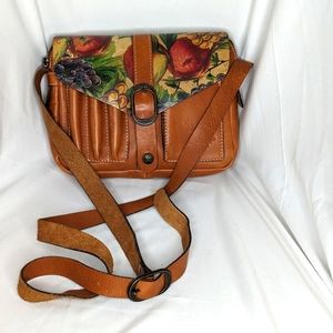 PATRICIA NASH LEATHER CROSSBODY